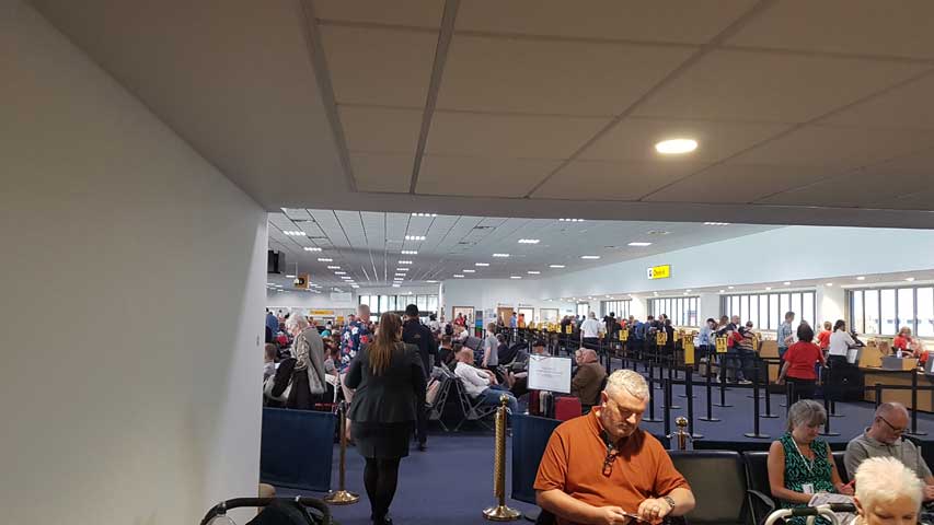 Check In - Mayflower Terminal